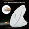 Wireless Vertical Mouse 2.4GHz USB Receiver 6 Buttons Ergonomic PC Mice