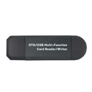 Micro USB+USB OTG Card Reader USB3.0 Memory Card Adapter for PC Mobile Phone