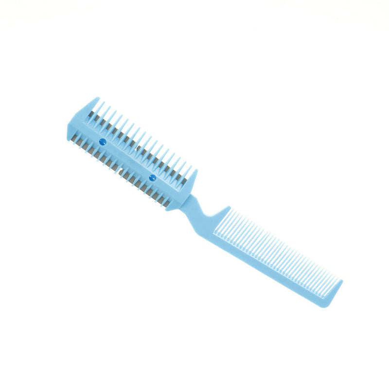 Pet Hair Trimmer Comb 2 Razor Rakes Cutting Grooming Clean Tool for Dog Cat FT