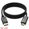 DisplayPort Display Port PCDP to HDMI Male M/M Cord Cable 6FT For PC HDTV 1.8M
