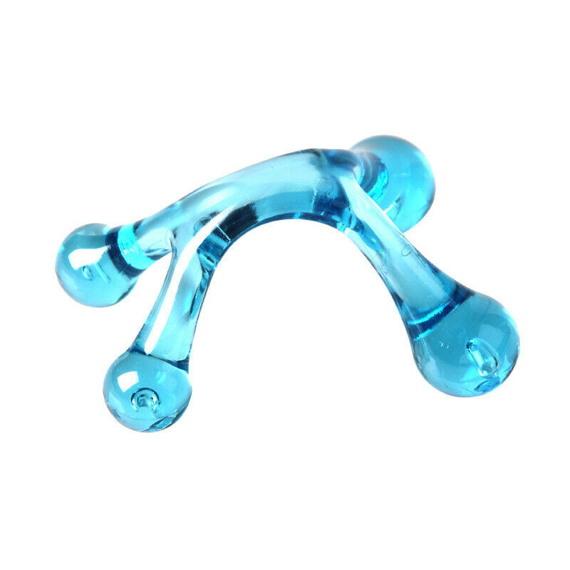 Practical Hand Held Massager Back Neck Full Body Spa Therapy Handheld Acupr Z5U9