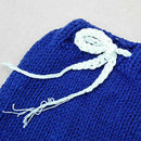 Newborn Baby Photography Props 2pcs Costume Knitted Striped Pants with Hat