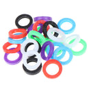 24XBright Colors Hollow Silicone Key Cap Covers Topper Keyring With Bly Brai  ~ï¼ˆ