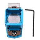 Magnetic Billiard Chalk Holder Pool Cue Sticks Accessory with Clip Blue