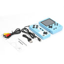 Pocket Handheld Game Console Gamepad 500 Video Games Player Gift (Blue)