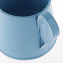 Pastoral Style Colorful Metal Tin Flower Pot Mini Bonsai Watering Can Blue