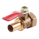 Full connection M Thread Lever Ball valve for 16mm diameter piping I4M3