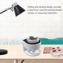 30 Times LED Magnifier Portable Scale Measurement Money Detector Lamp Inspection