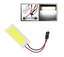 HOT 6W COB 36Chip LED White Interior Light Panel T10 BA9S Festoon Dome Lamp3C
