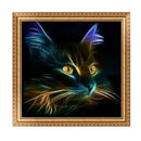 5D Square Diamond Embroidery Painting Rhinestone DIY Craft Cat Room Decor