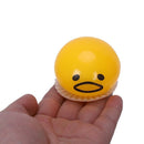 5X(Squishy Vomitive Egg Yolk Anti Stress Reliever Fun Gift Yellow Lazy Egg E1N2)