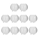 10Pcs Glass Flower Vase Micro Landscape Fairy Garden DIY Terrarium Bottle