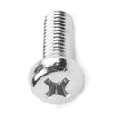 60pcs M2.5 x 5mm 304 Stainless Steel Phillips Pan Head Screws Bolt A3G2