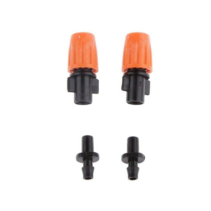 20 Set Fogging Adjustable Spray Nozzle Sprayer Irrigation Accessories
