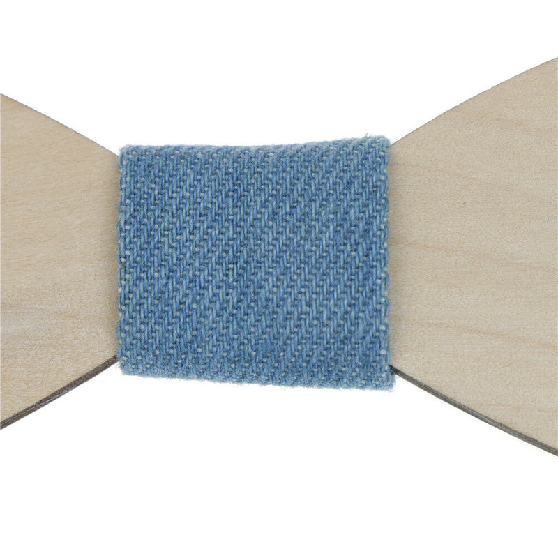 Simple Men's Suit Wooden Bow Tie Groom Wedding Party Men Formal Wear Bow tieJ.