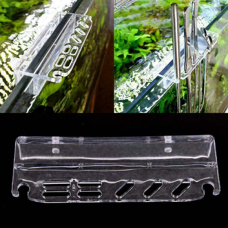 Acrylic Aquarium Fish Tank Water Grass Cleaning Tool Stand Holder U5U0 I5O0 A1F7