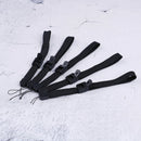 5x Black wrist strap lanyard hand grip string for nintendo wiiremotecontrollerU2