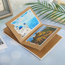 DIY Flower Diamond Painting Kraft Paper Photo Album Picture Storage Case