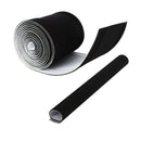 118.*5.31inch Cable Management Cord Organizer Wrap Wire Hider Black & White
