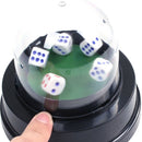 Automatic Dice Roller Cup Battery Powered Pub Bar Party Game Play With 5 Di J9N6