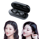 B5  Bluetooth 5.0 Headset Wireless Earphone Earbud Headphone W/Charging Case