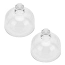 2pcs Clear Glass Watch Repair Movement Cover Watch for Watchmaker Easy to Find