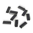 10 x LM324N Low Power Quad DIP-14 operational amplifier. W5Z7