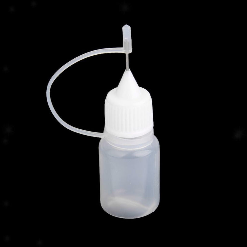 10pcs 5ml Needle Tip Empty Plastic Squeezable Dropper Bottles Liquid Storage