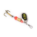 2x Fishing Hard Lure Bait Leurre Peche Spoon Fish Tackle Accessories - OZ