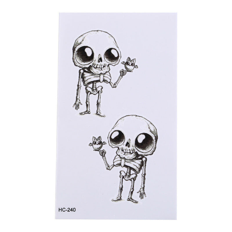 Makeup Mini Alien Tattoo Arm Body Art Waterproof Temporary Tattoo Stickers JBTOC