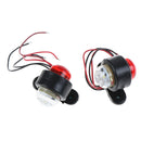 Car Truck LED Side Marker Light Double Lamp White Red For Trailer Lorry Carava3C