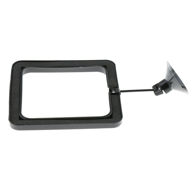 8 Pcs Plastic Aquarium Fish Safe Floating Food Feeder Circle, Square with