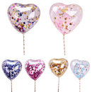 5 Sets/Lot Transparent Love Balloons 5 Inch Bobo Ball For Birthday Party Ca I5S7