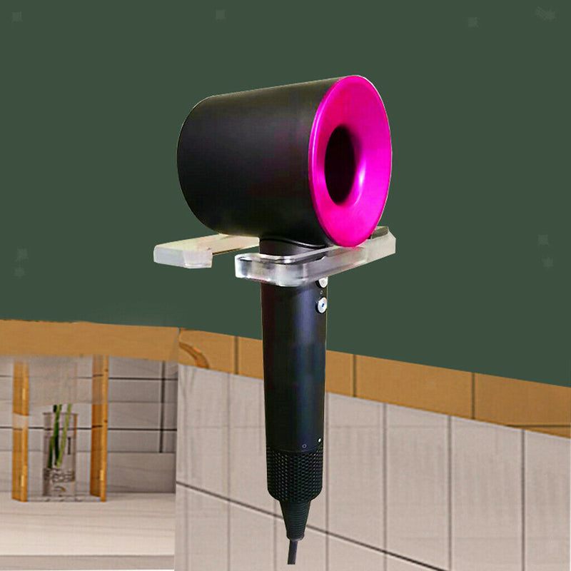 Hair Dryer Organizer Acrylic Barbershop Beauty Room Hair Dryer Shelf 9 x 9.5 x