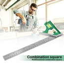 45 / 90 Degree Combination Square Angle Ruler Protractor Measuring Tools