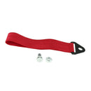 Car 2 Tons Loop Rope Tow Strap Hauling with Hook  Heavy Duty Red