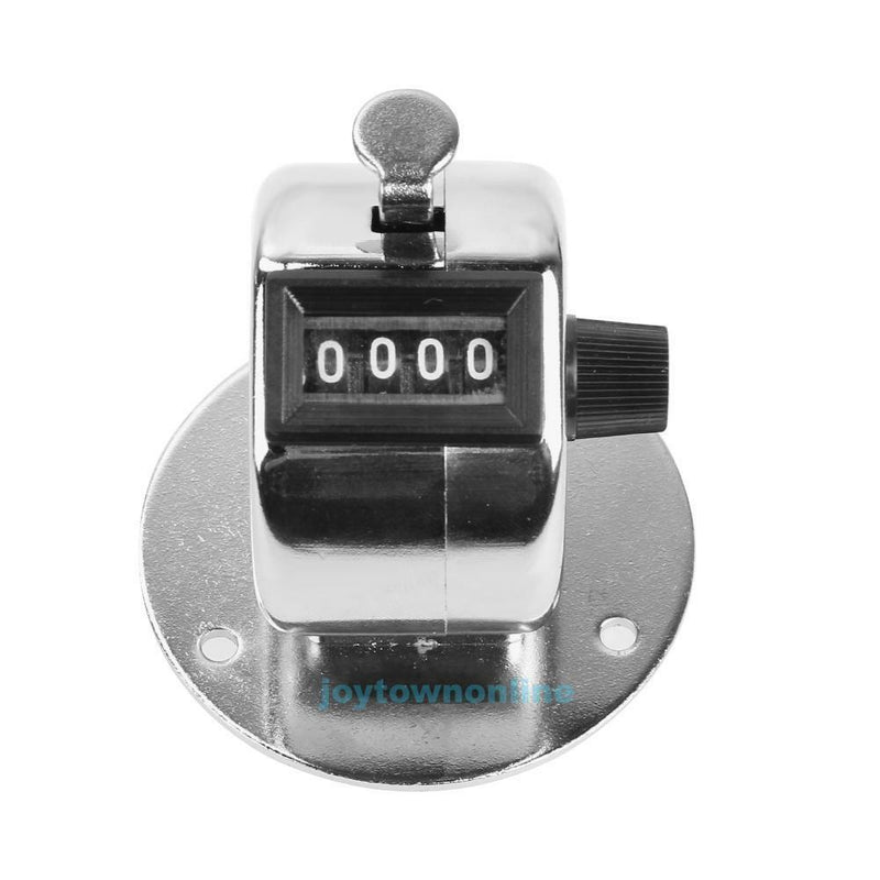 Digital Hand Tally Counter 4 Digit Number Manual Counting Golf Clicker