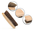 Car Brush Horsehair Bristle Wooden Handle Internal Cleaning Tools