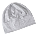 3 Pieces Unisex Cotton Night Cap Sleeping Head Hat Plain Beanie Chemo Hair Wear