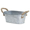 Flowers&Garden'Bucket Design Small Metal Succulent Plant Container W/Twine