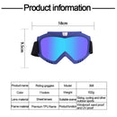 368 Motocross Ski Goggles Motorcycle Skiing Dirt Bike ATV Eyewear (Type 11)