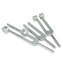 Set of 3 pcs Aluminum Sensory Tuning Forks C 128 256 512 F2N2