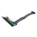 PCI-E Express 1x to 16x Extension Flex Cable Extender Converter Riser Card