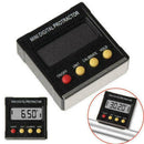 Cube Angle Inclinometer Gauge Meter Digital LCD Protractor Level Electronic