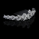 Bride Bridesmaids Wedding Party Tiara Rhinestone Crown Comb Pin