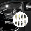 23Pcs Car Inside Light Dome Trunk License Plate Lamp LED White Bulb Read Kit