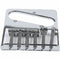 Tele Style Single Coil Guitar Bridge with 6 Barrel Saddles for Telecaster S