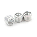 3PCS Microphone Mic Screw Clip Thread Adaptor 3/8" to 5/8" Connector Gw