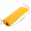 Ultrasonic dog trainer repeller Yellow