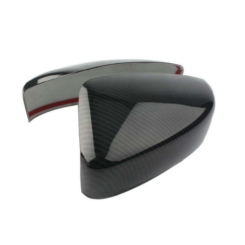 Car Carbon Fiber Rear View Mirror Cover Trim Fit for Mazda 6 Atenza 2014 20